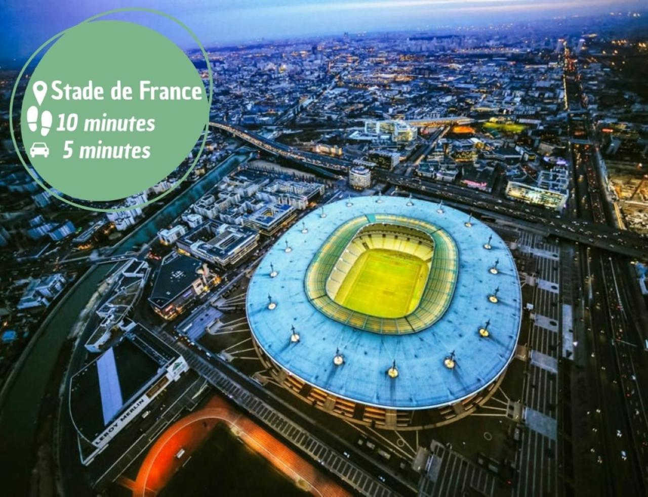 Appartement Cosy Au Stade De France Proche Paris Сен-Дени Экстерьер фото